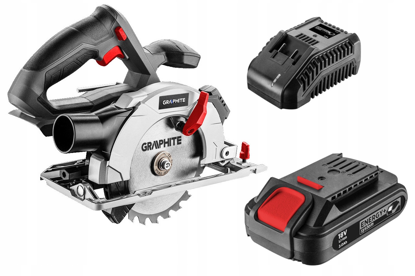 

Pilarka Tarczowa Akumulatorowa Graphite 18V 2AH