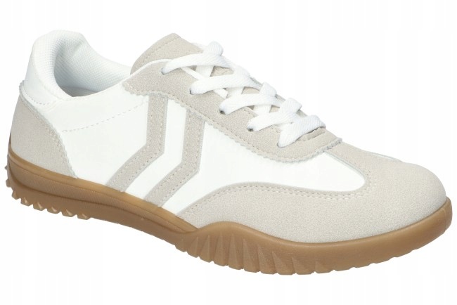 American Club CY153 Stylowe Sneakersy Modne Buty Sportowe Białe 40