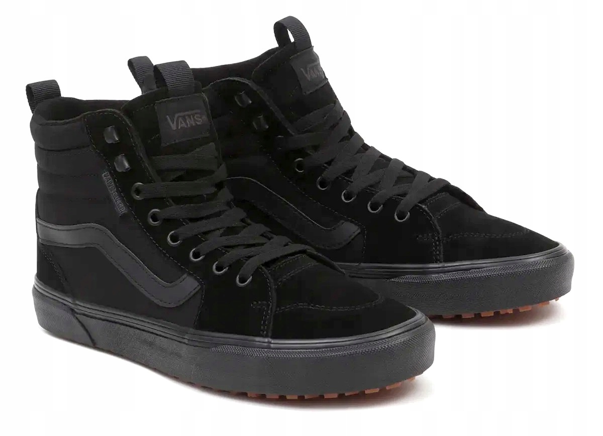 Boty Vans Mn Filmore Hi Vansguard VN0A5HV2BKA1 černé kožené 42,5