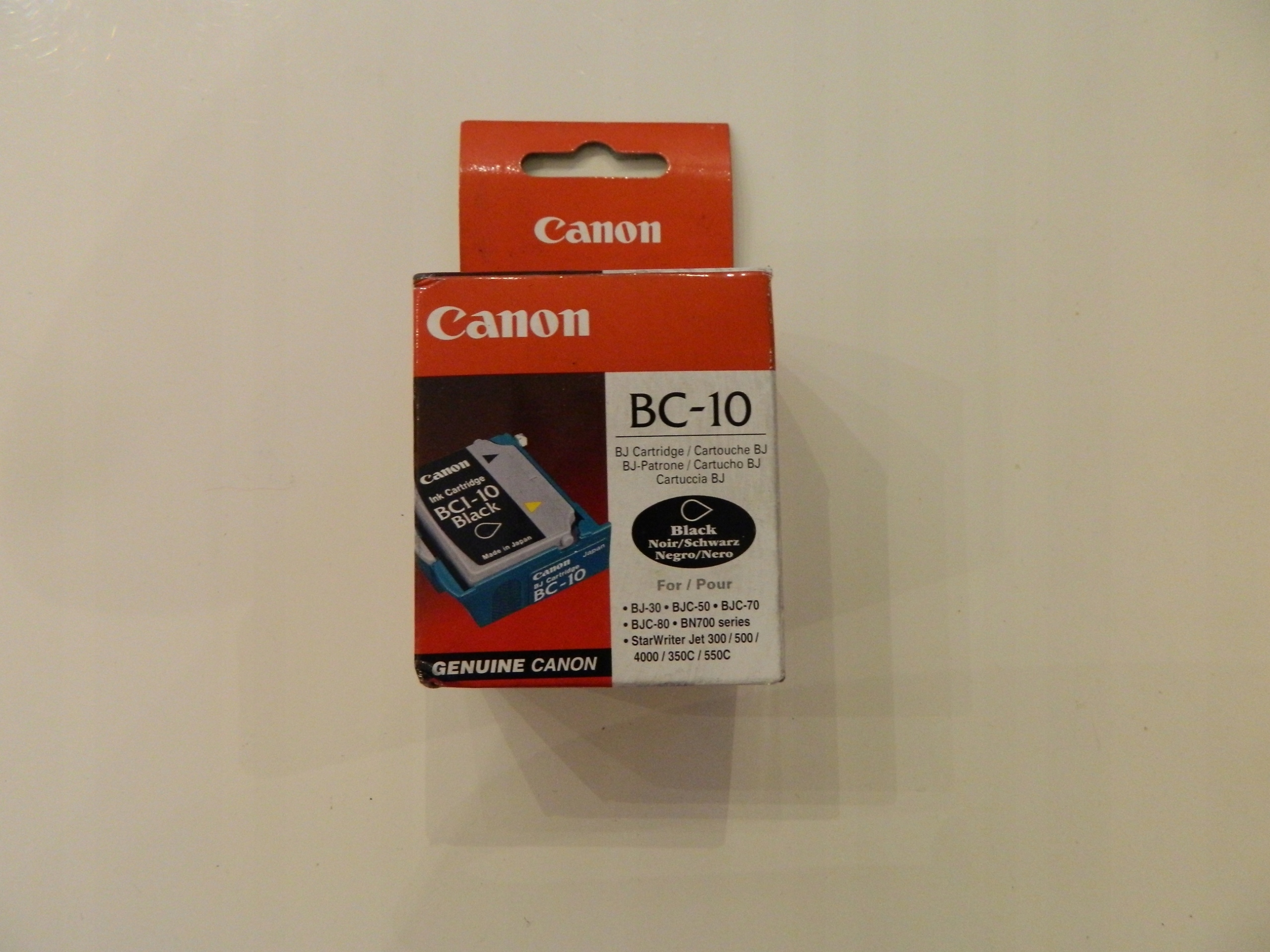 Originální Hlavice Canon BC-10 Černá
