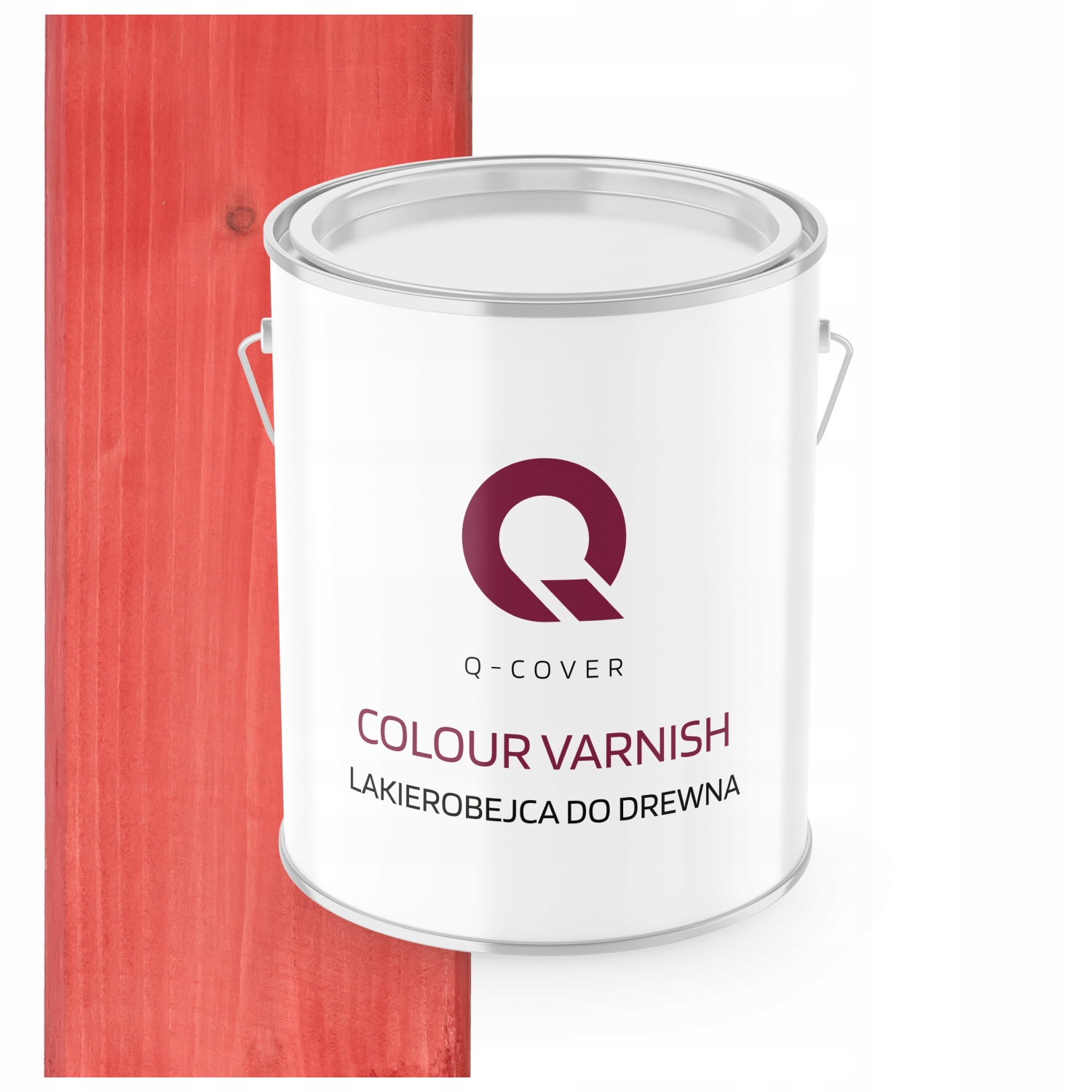 Lakovač Na Dřevo 3V1 Extra Lazura Polomatná Růžová 2,5L Ochranný