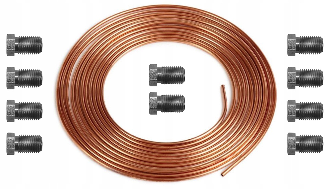 

Rurka Miedziana Na Przewody Hamulcowe 10m