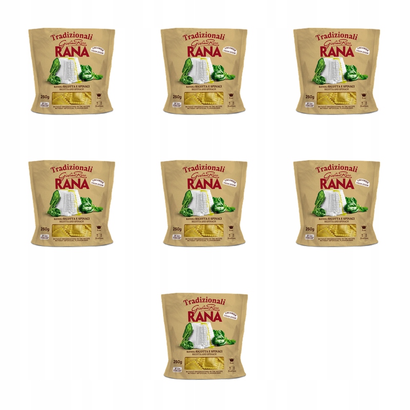 Rana Ravioli ricotta špenát 250g X7