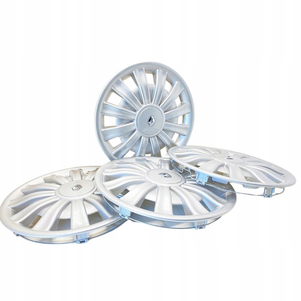 Poklice 15 Palců Renault Clio Kangoo Originální 7711943955 4 Kusy