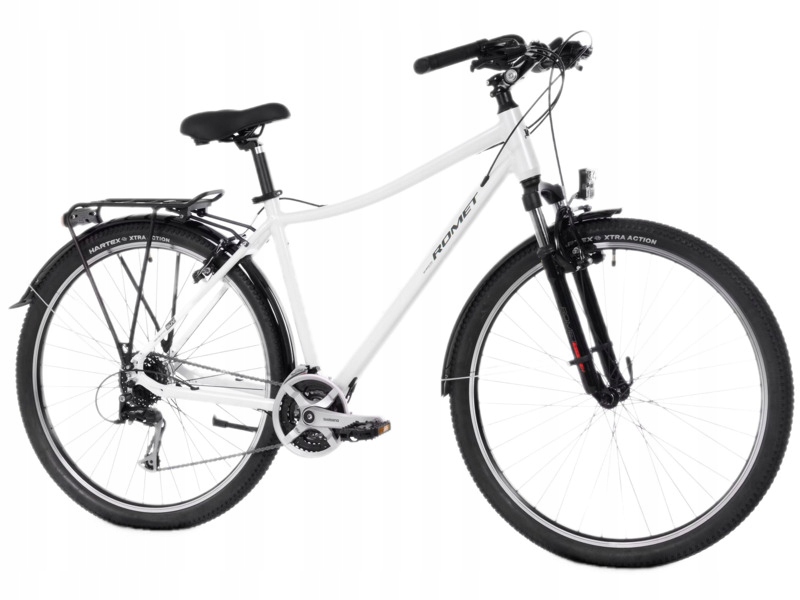 Rower trekkingowy Romet Wagant Suv L Pv U20 28 cali Biały