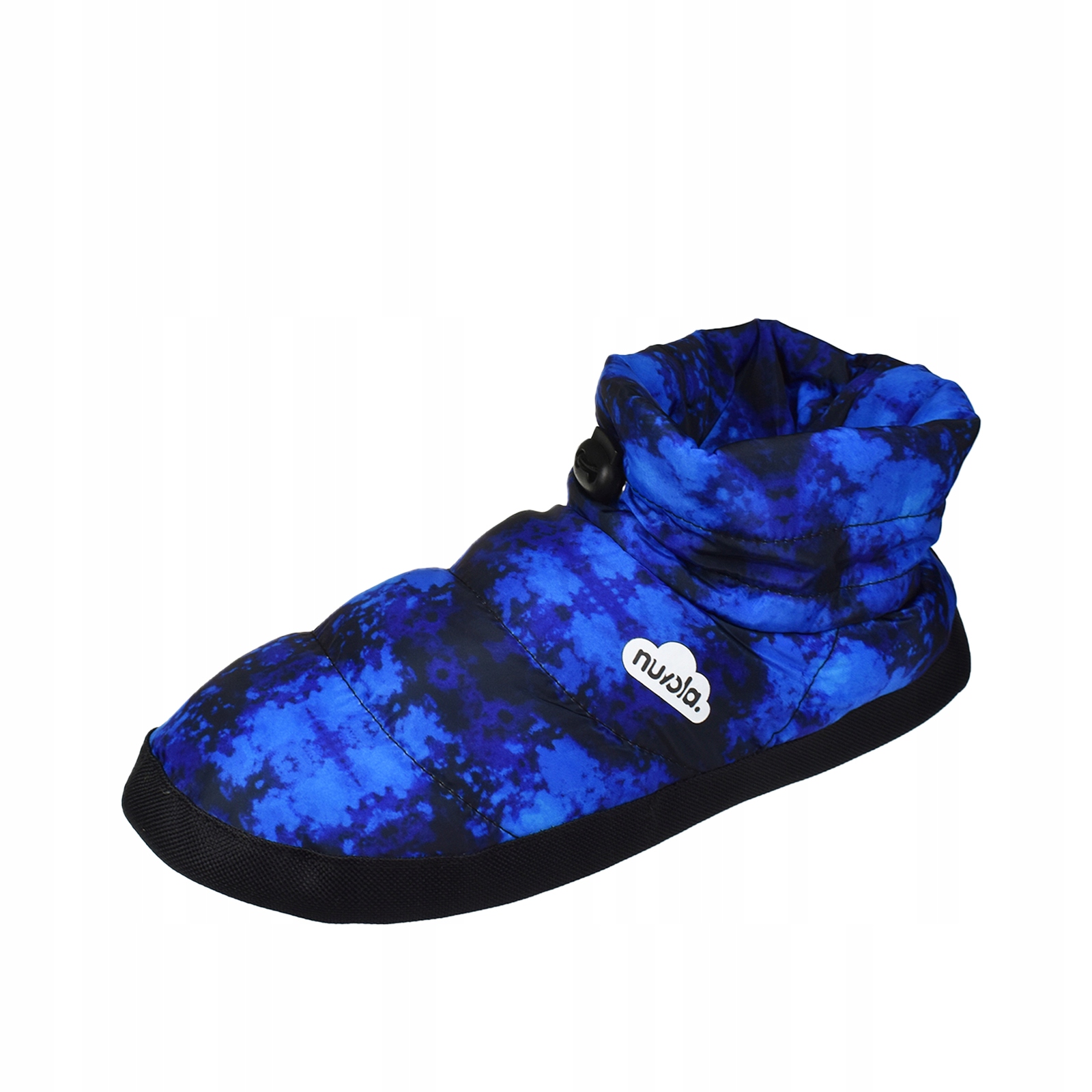 Pantofle – měkké zateplené zimní boty Nuvola Boot Home Printed Tempesta Blue