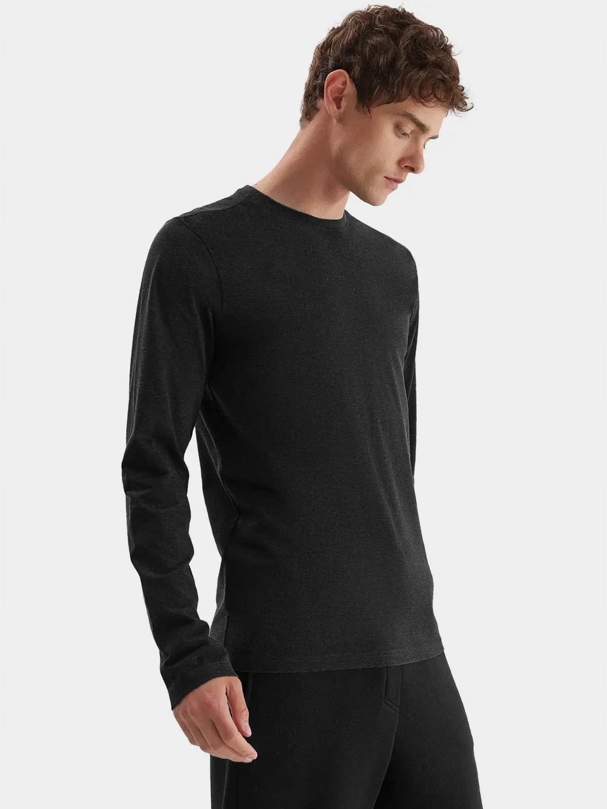 KOSZULKA MĘSKA 4F DŁUGI RĘKAW BAWEŁNA AW23M155 Rozmiar L