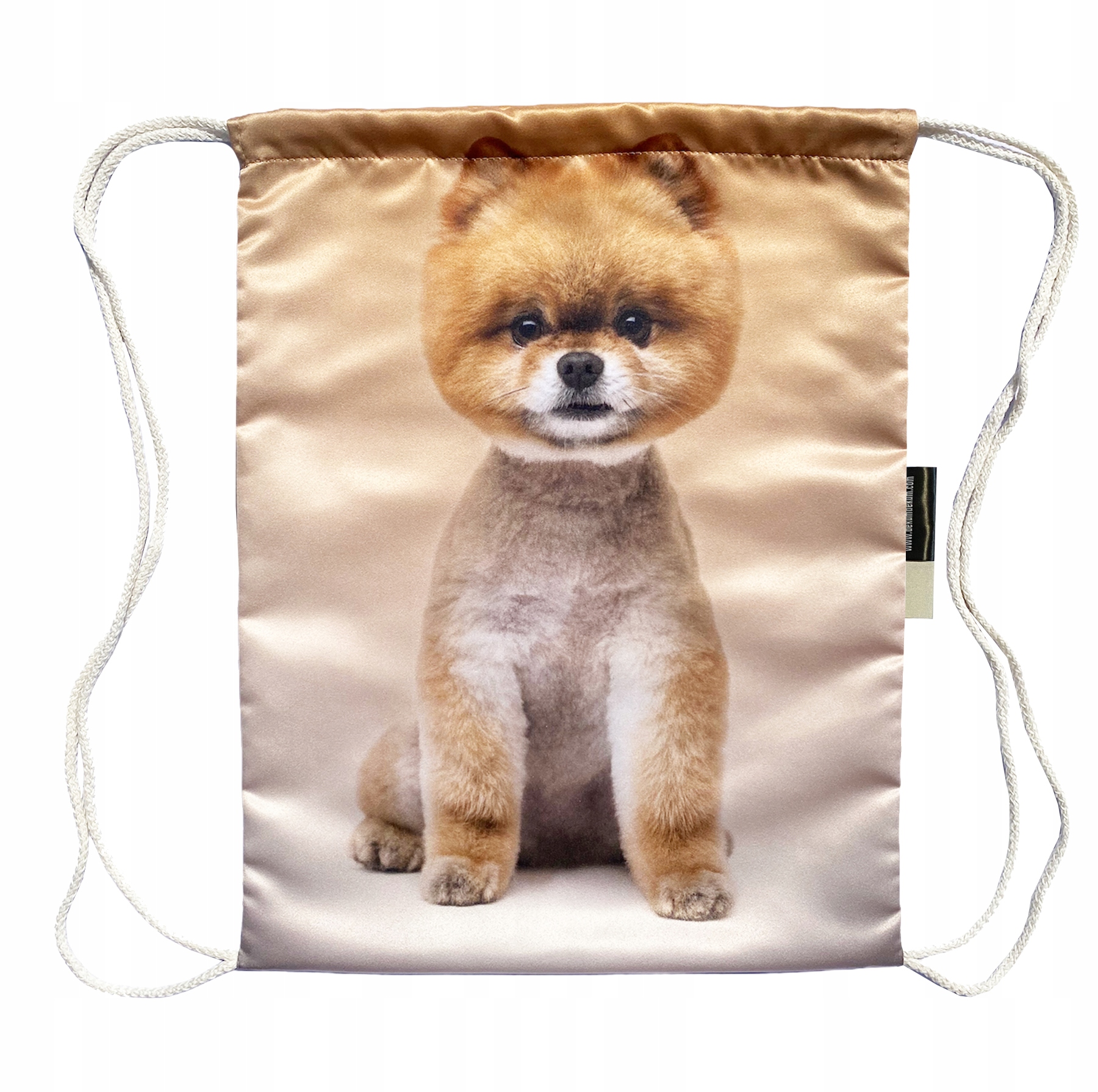 

Worek Plecak z psem Pomeranian idealny