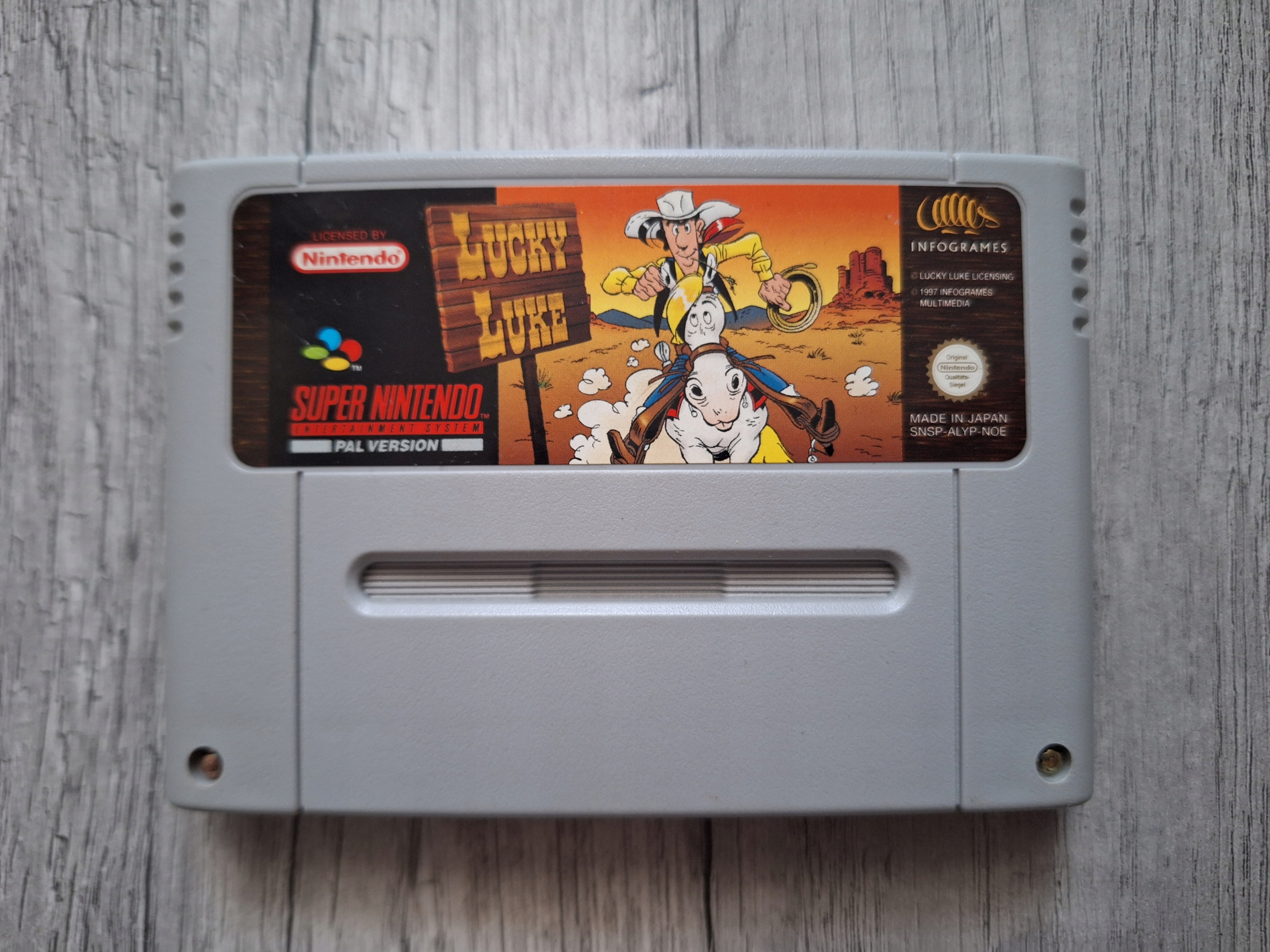 LUCKY LUKE NINTENDO SNES