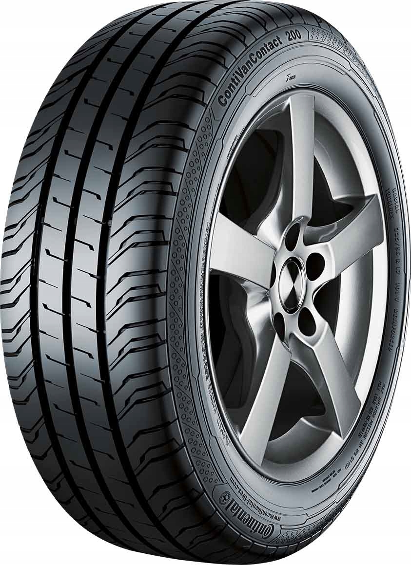 4x 205 / 75R16C Continental ContiVanContact 200