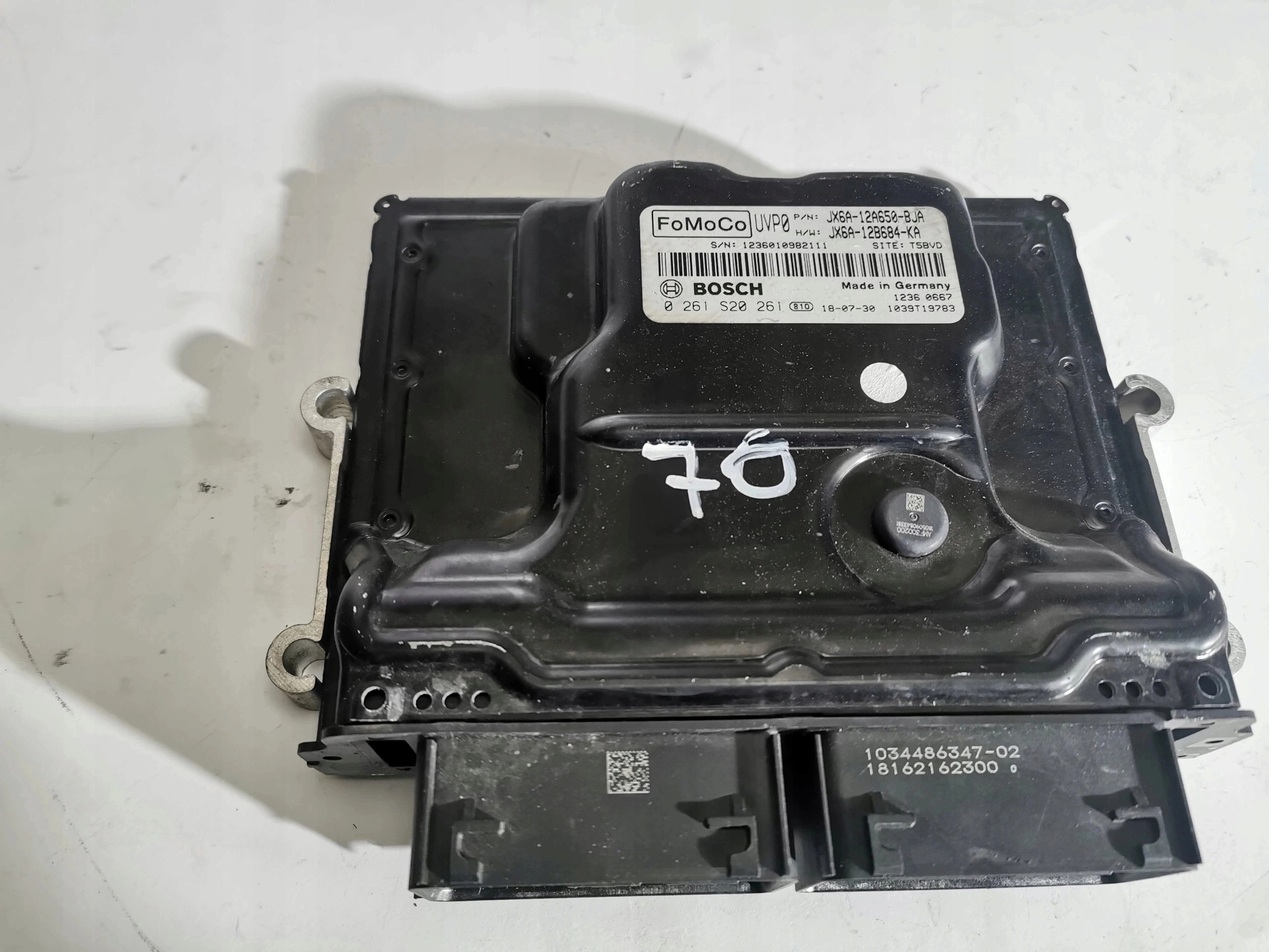 FORD FOCUS 1.0B 0261S20261 JX6A-12A650-BJA KOMPUTE