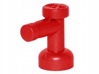 

Lego Kran Zawór Czerwony Red 4599b Nowy 2szt