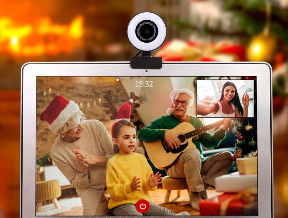 KAMERA KAMERKA INTERNETOWA DO LEKCJI AUTOFOKUS Model Do pracy zdalnej / lekcji online