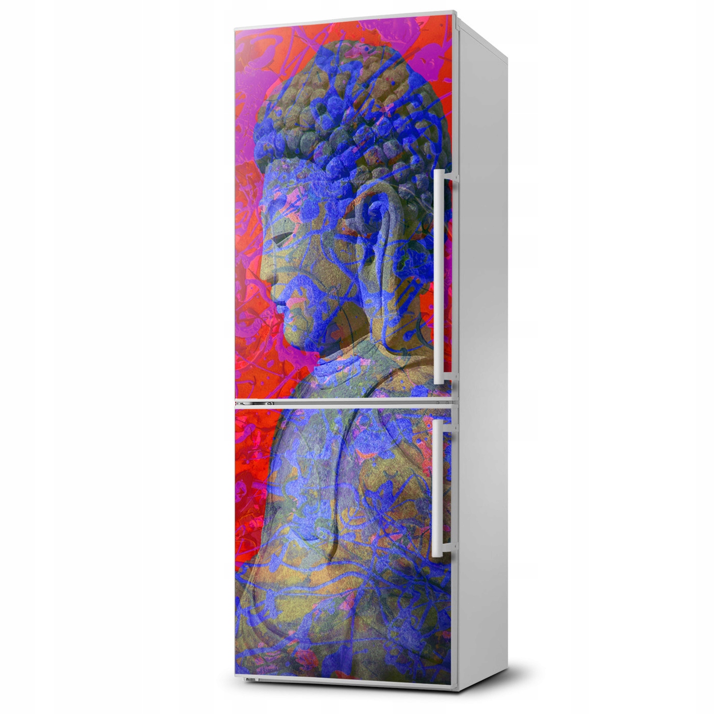 

Naklejka Magnes na lodówkę Abstrakcja budda 60x180