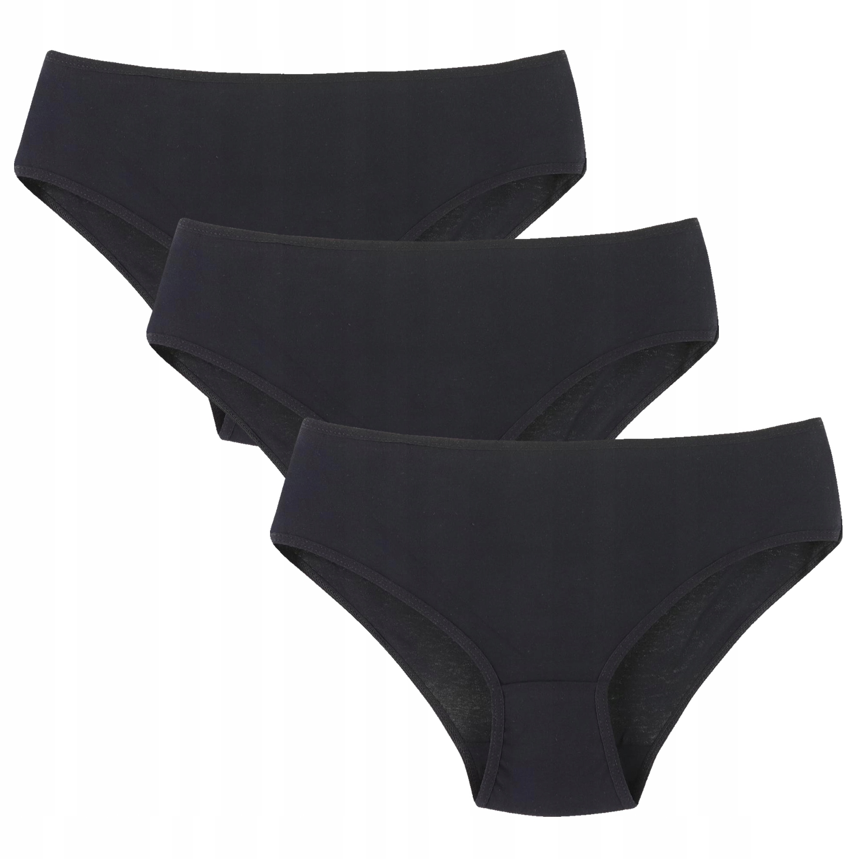 

Figi Majtki Damskie Klasyczne 3-sztuki 3Pak Moraj