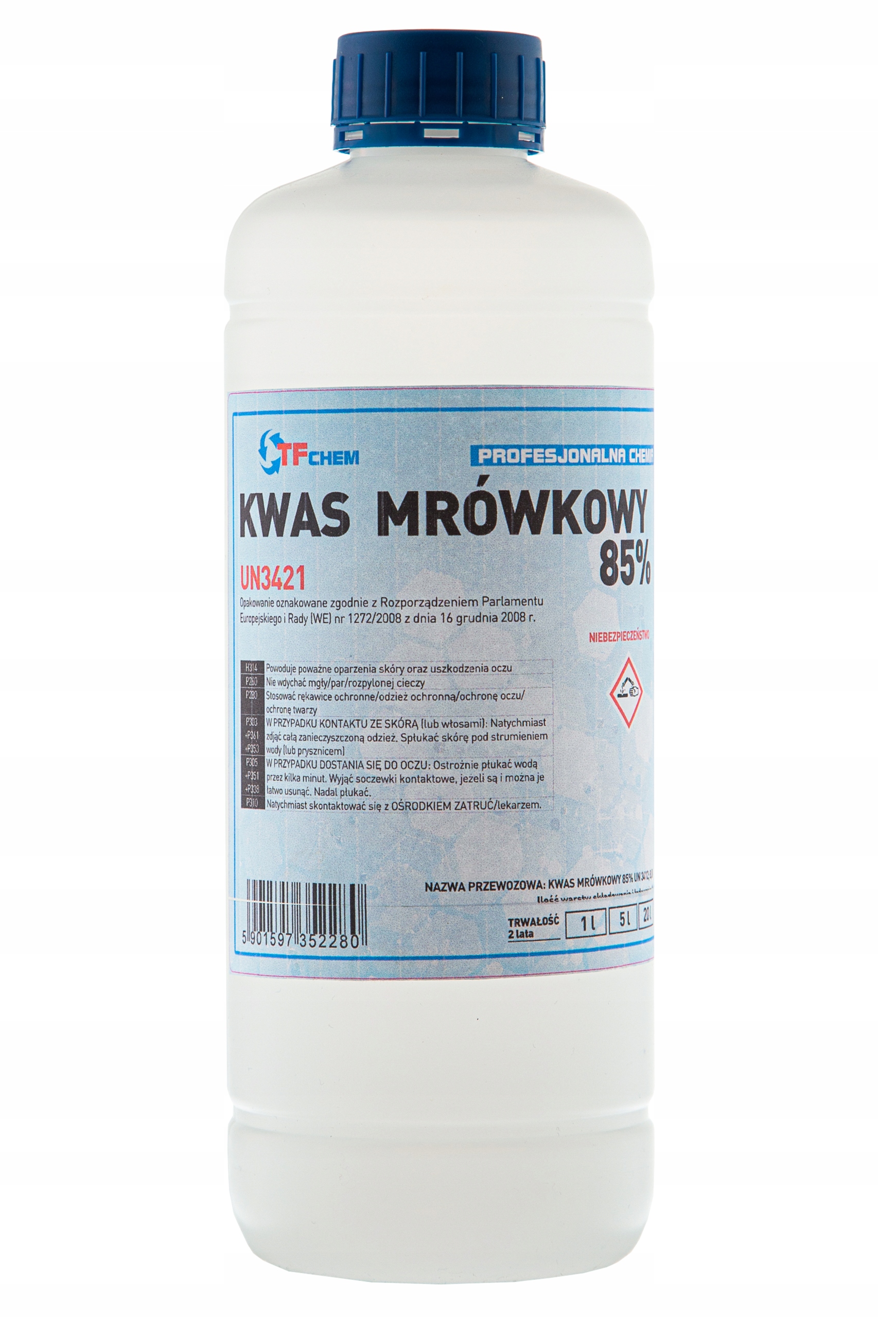

Kwas Mrówkowy 85% 1L Czysty
