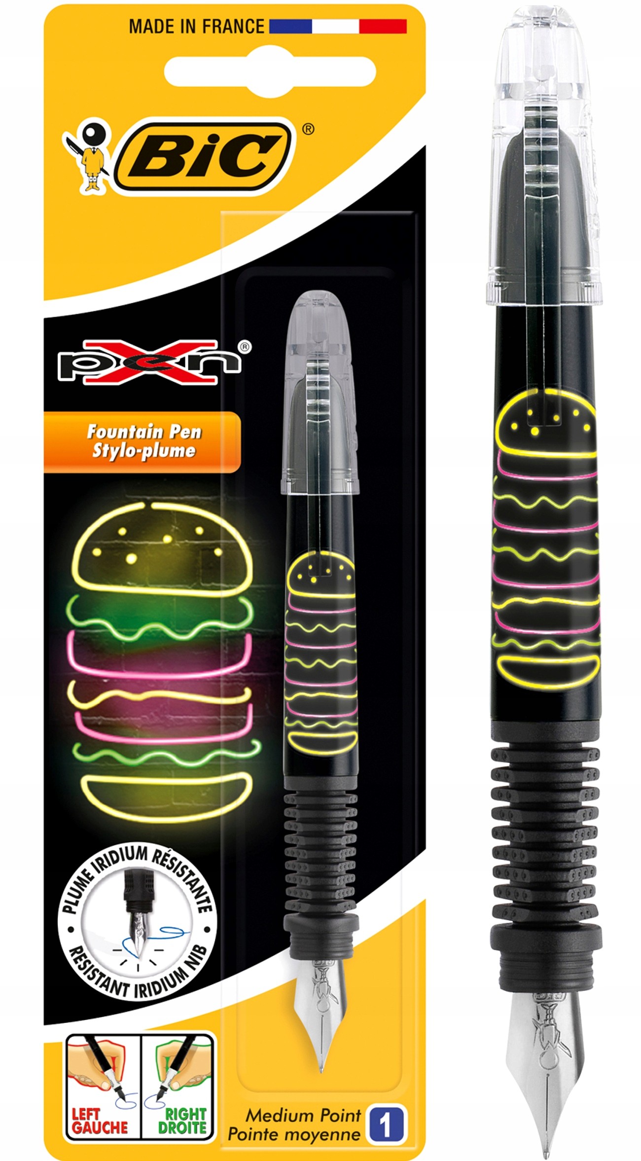 

Pióro wieczne do nauki pisania Bic boys burger