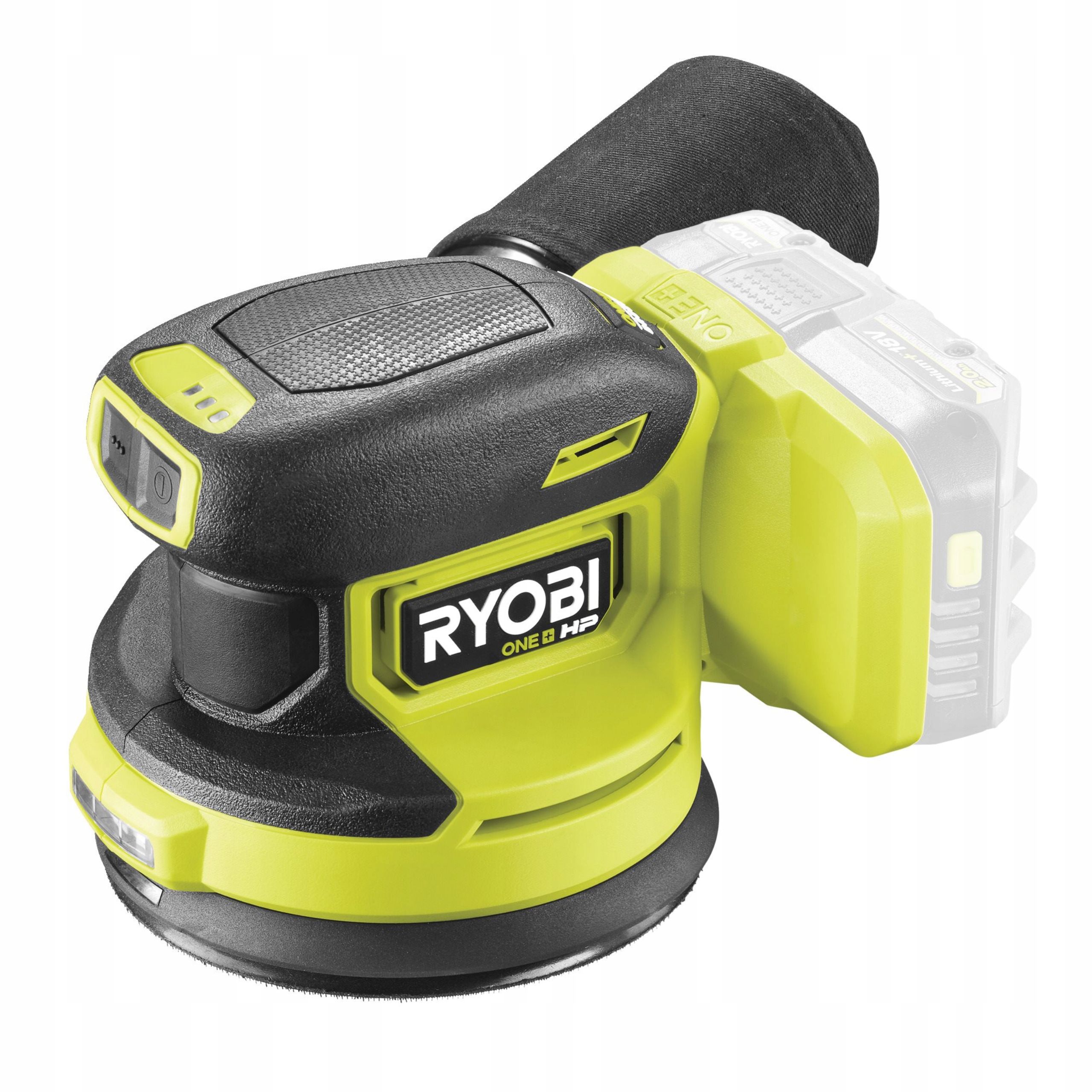 Ryobi RROS18C Szlifierka mimośrodowa oscylacyjna One+ 18V Hp 125 mm Solo