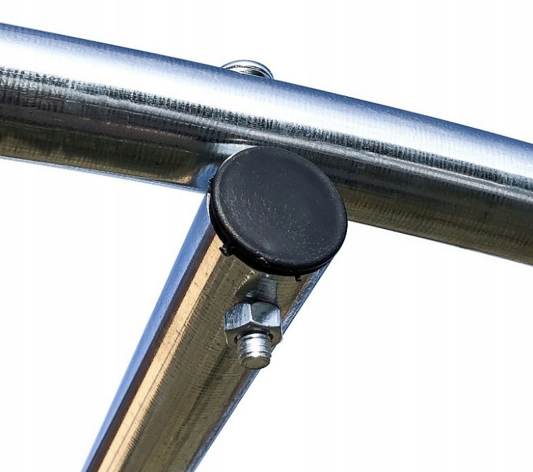 STELAŻ NA TUNEL OGRODOWY FOLIOWY STELAŻEM 2x4,5 - Wytrzymały i Stabilny Powierzchnia 9 m²