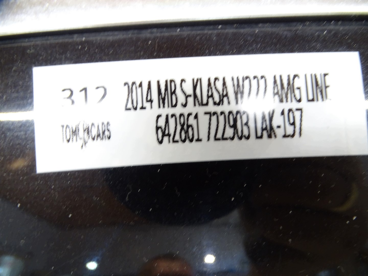 door left front left front MERCEDES S W222 LAK 197