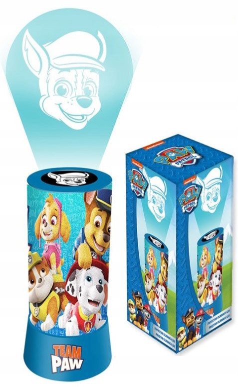 Lampka PAW lampa 2w1 Psi Patrol Projektor