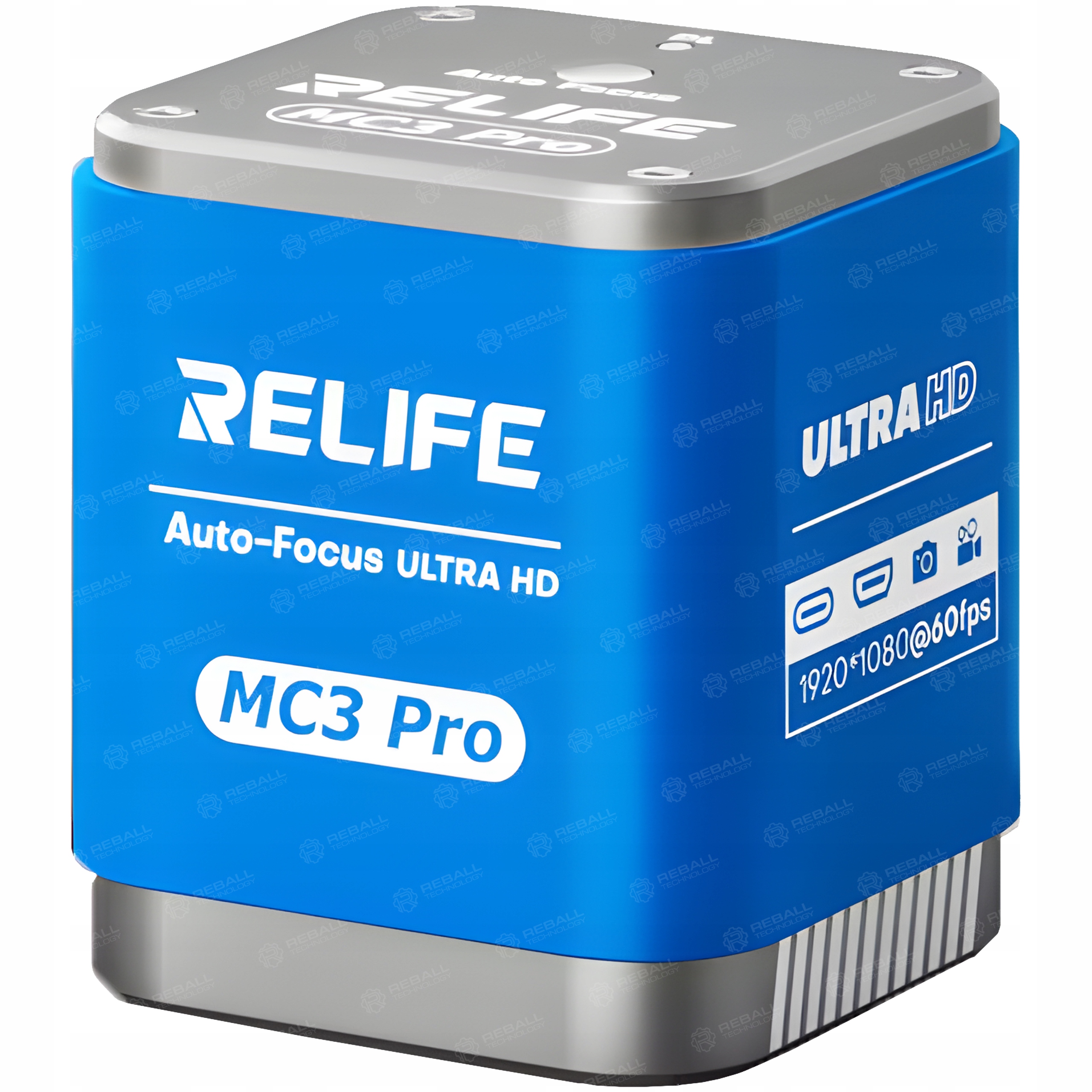 Digitální Kamera Pro Mikroskop Hdmi Fhd 60FPS Relife MC3 Pro Flash Disk Myš