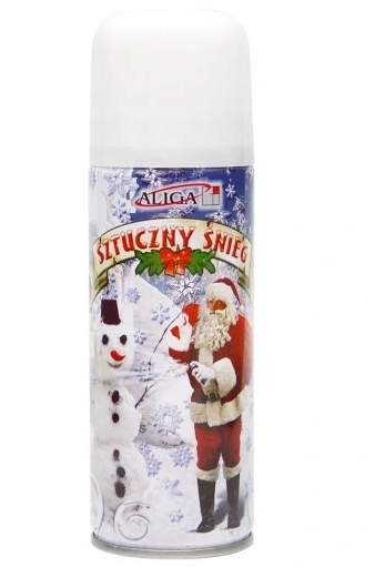 

Sztuczny śnieg w sprayu 100g Aliga