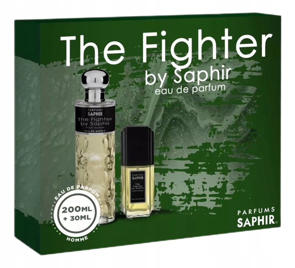 Saphir The Fighter Pour Homme Set parfémovaná voda 200 Ml voda 30 ml