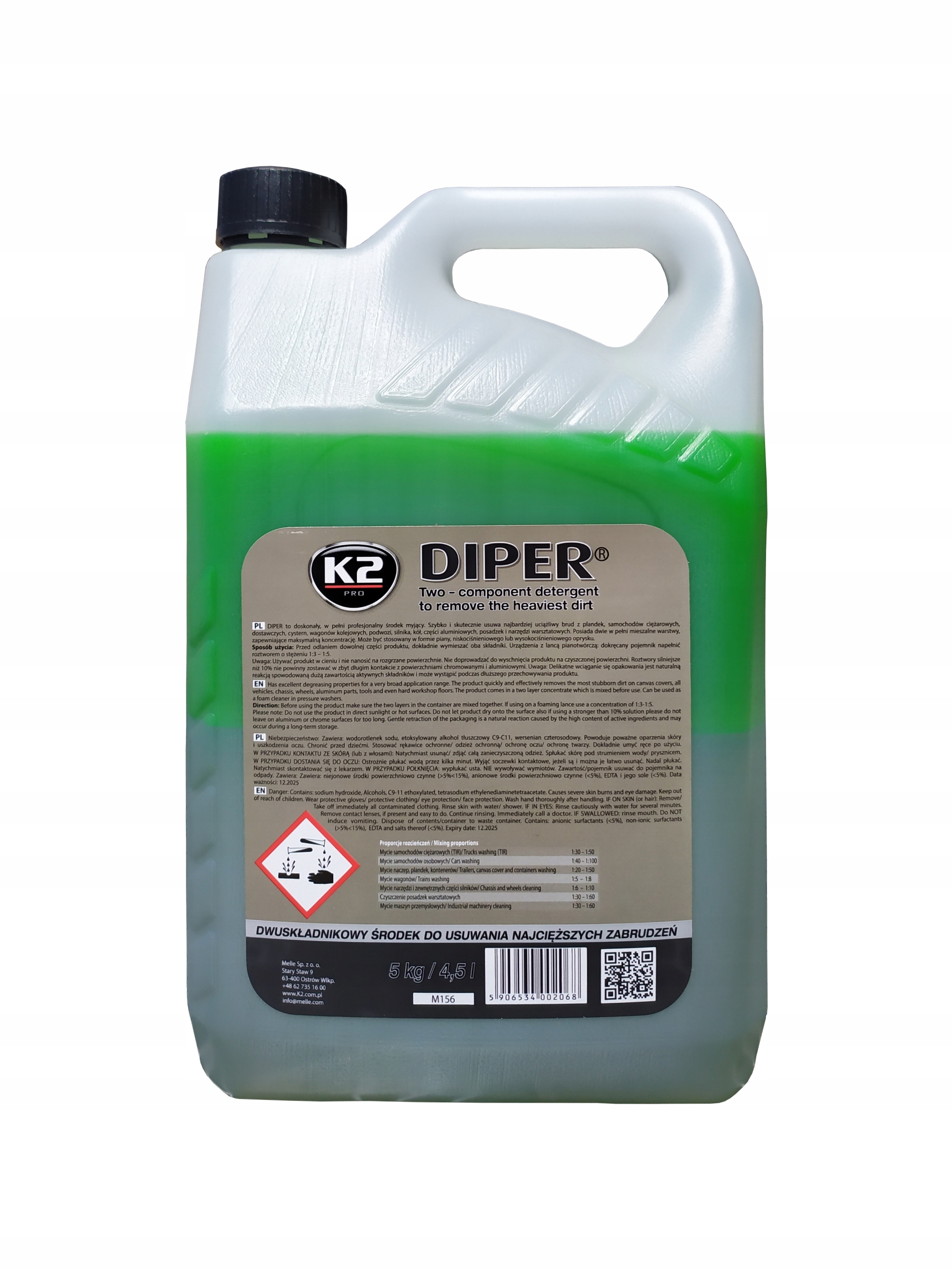 

K2 Diper 5 kg Dwuskładnikowa Aktywna Piana