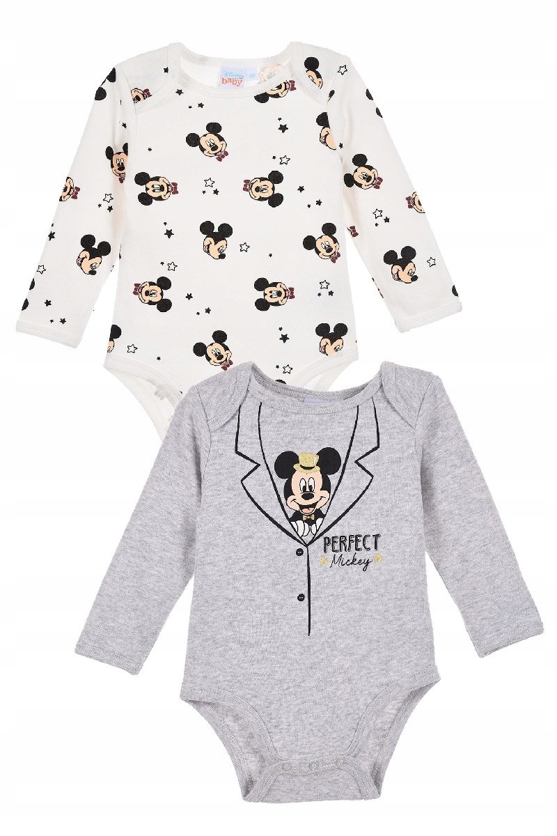 

2-pak body na długi rękaw Myszka Mickey Disney 86