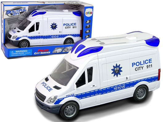 

Interaktywna Policja Radiowóz Światło Dźwięk
