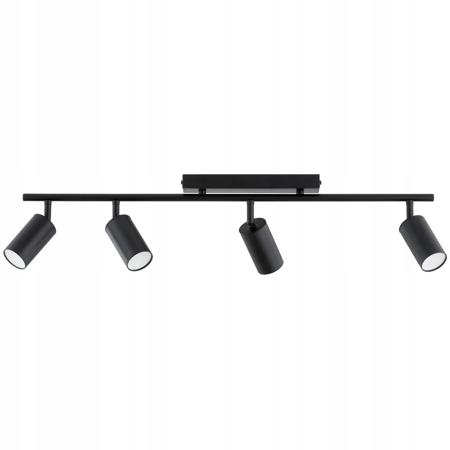 Stropní svítidlo černá 75 cm 4xGU10 10W pohyblivé reflektory Kamel Alfa