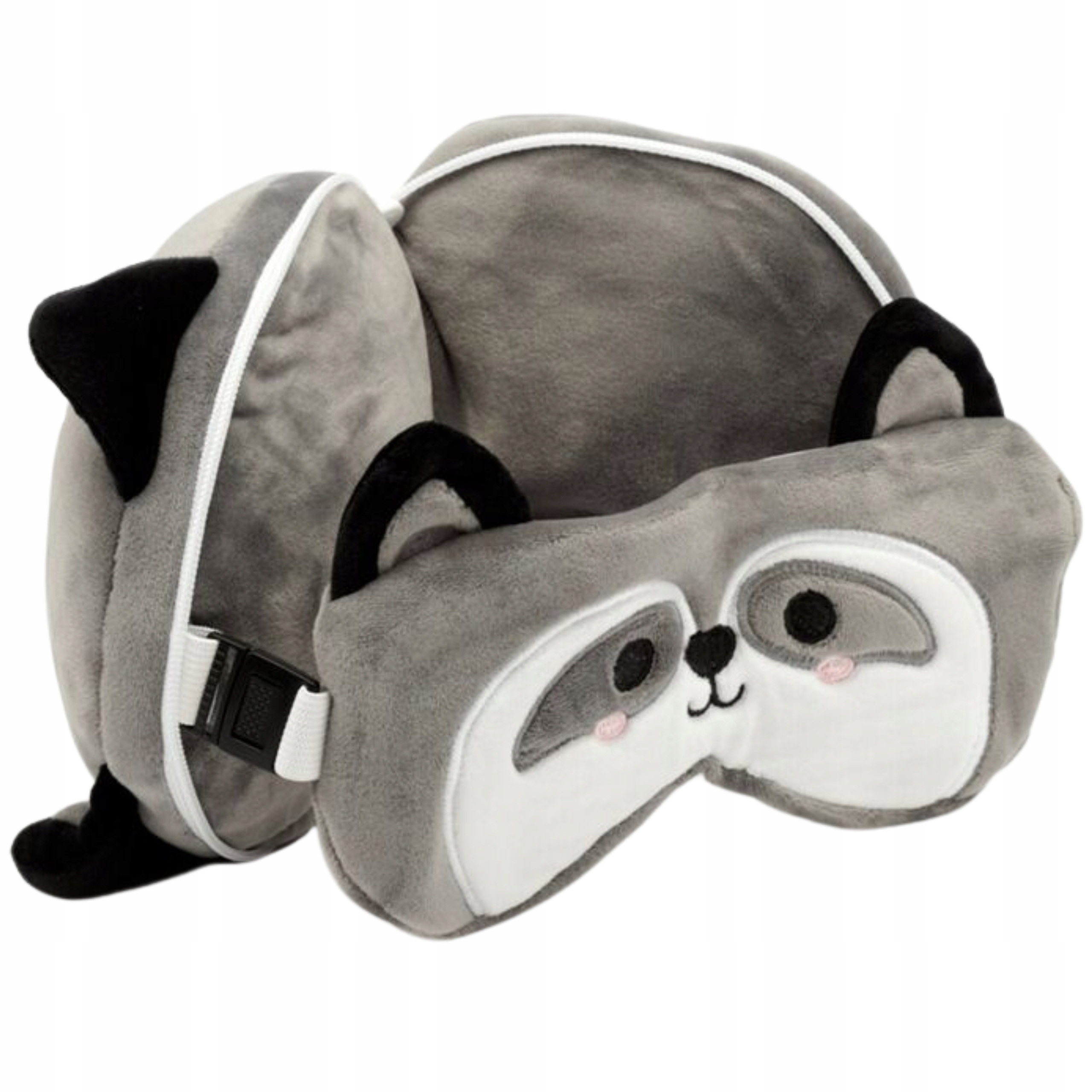 Poduszka podróżna + Opaska na oczy do spania Relaxeazzz - Szop EAN (GTIN) 5055071751363