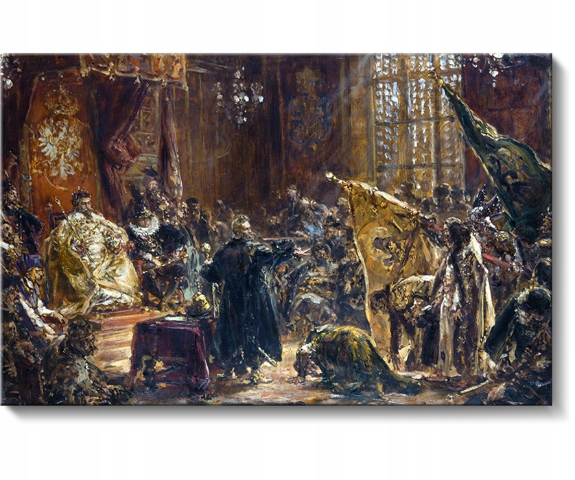 Дань русскому, Ян Матейко, изображение 100x64 см