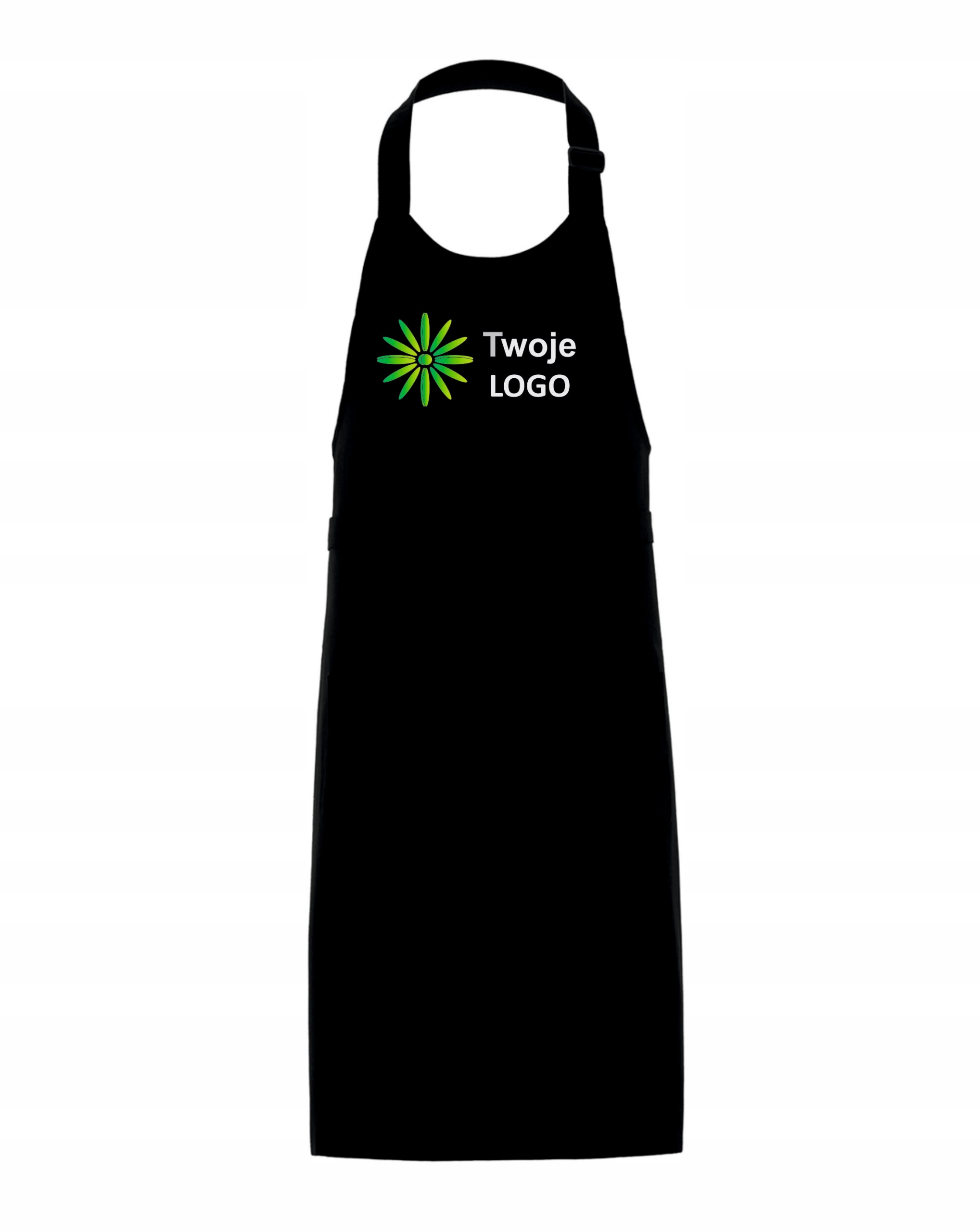 Fartuch gastronomiczny z własnym nadrukiem LOGO