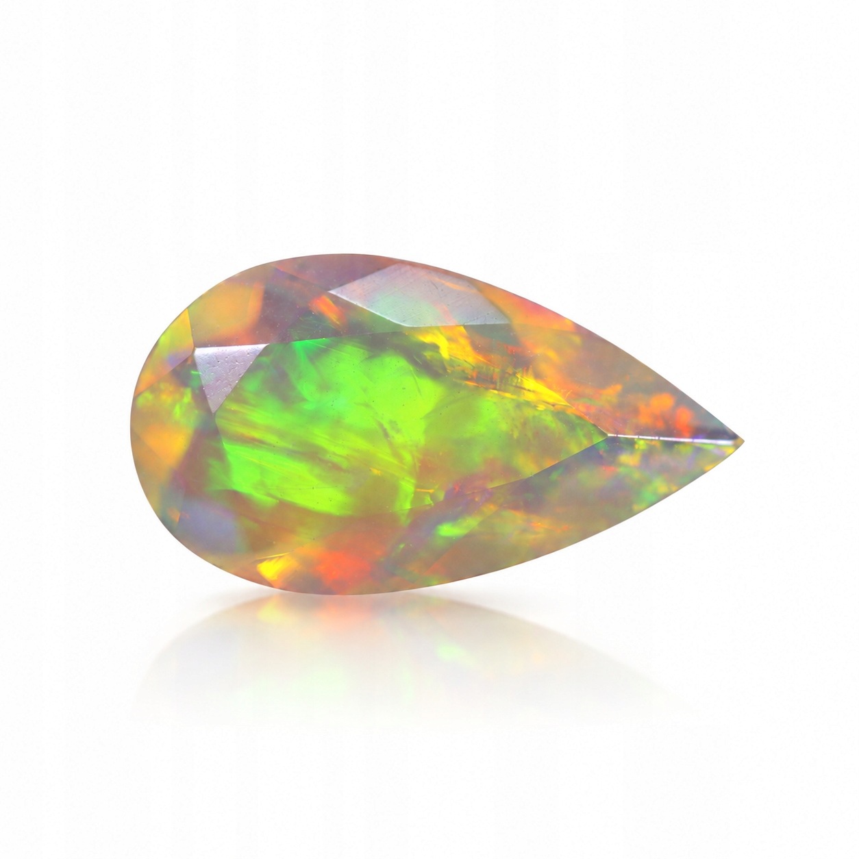 Přírodní opál 1.16 ct Lžička Etiopie certifikát Wbd