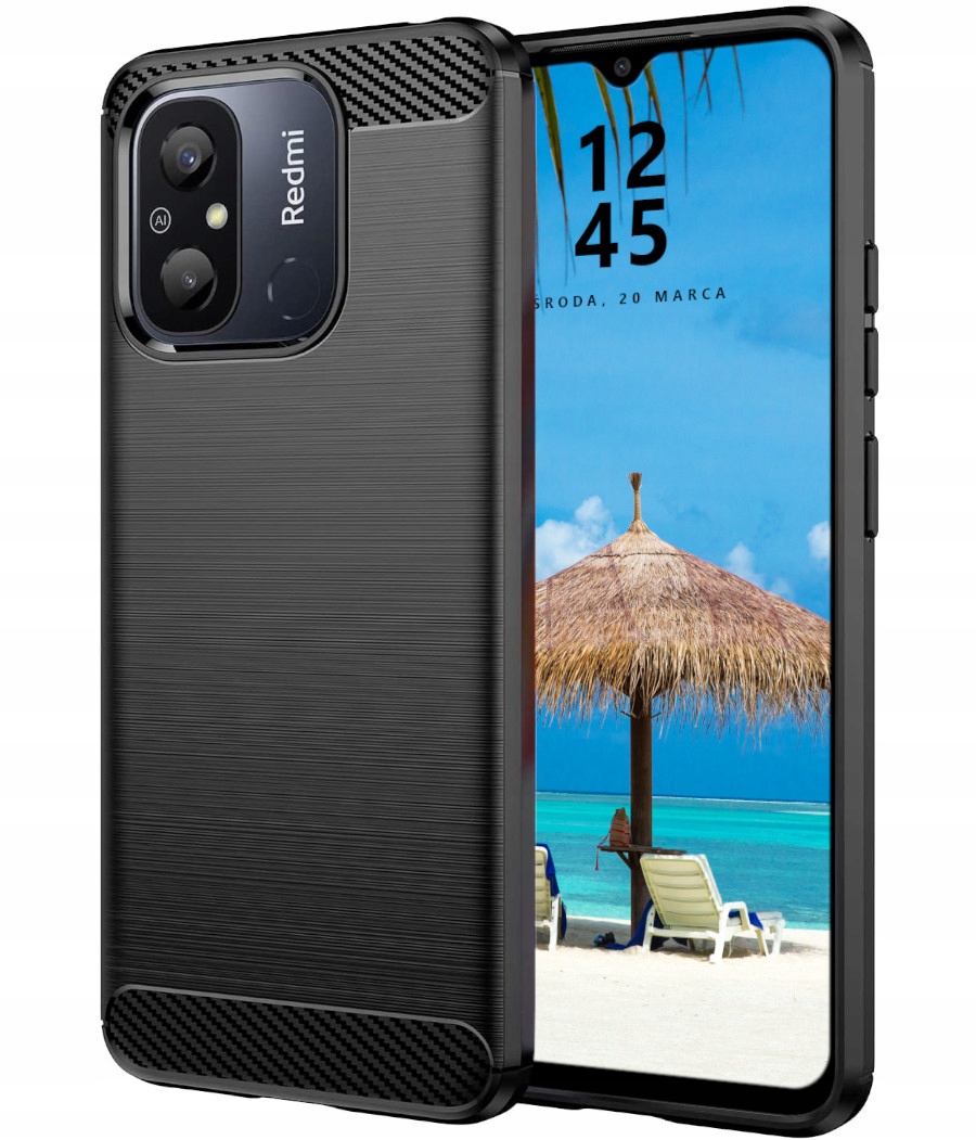 

Etui Pancerne Case Do Redmi 12C Szkło