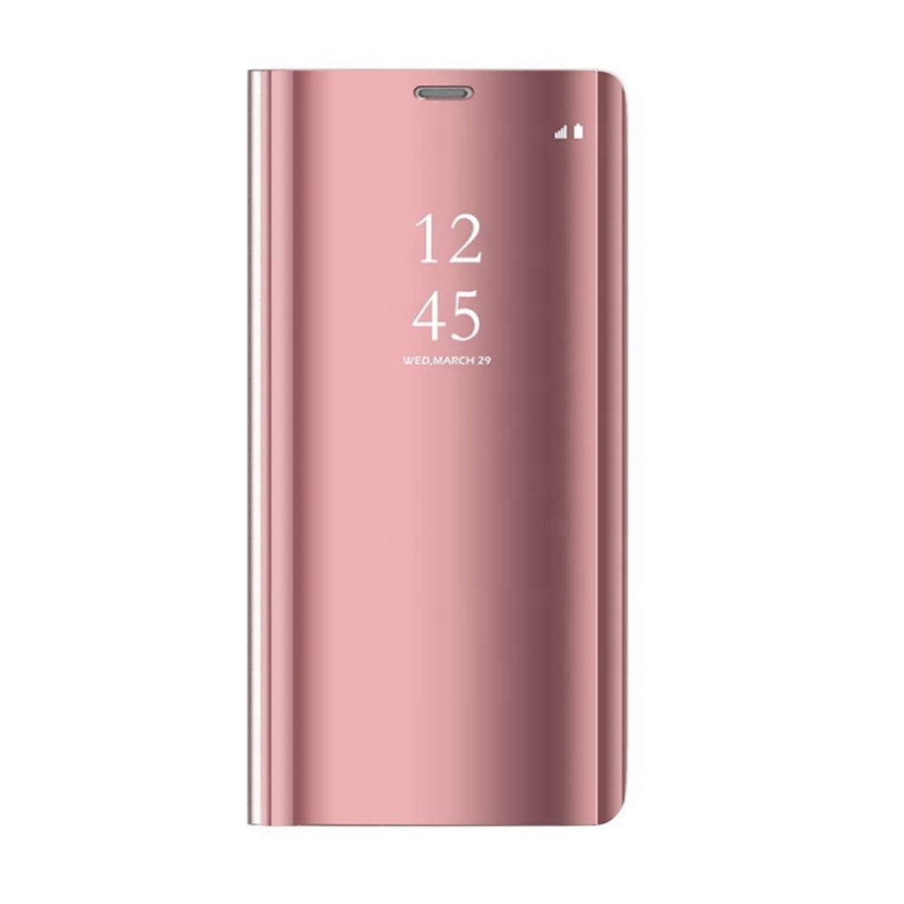 Etui Smart Clear View do Samsung Galaxy S23 Fe różowe Tfo