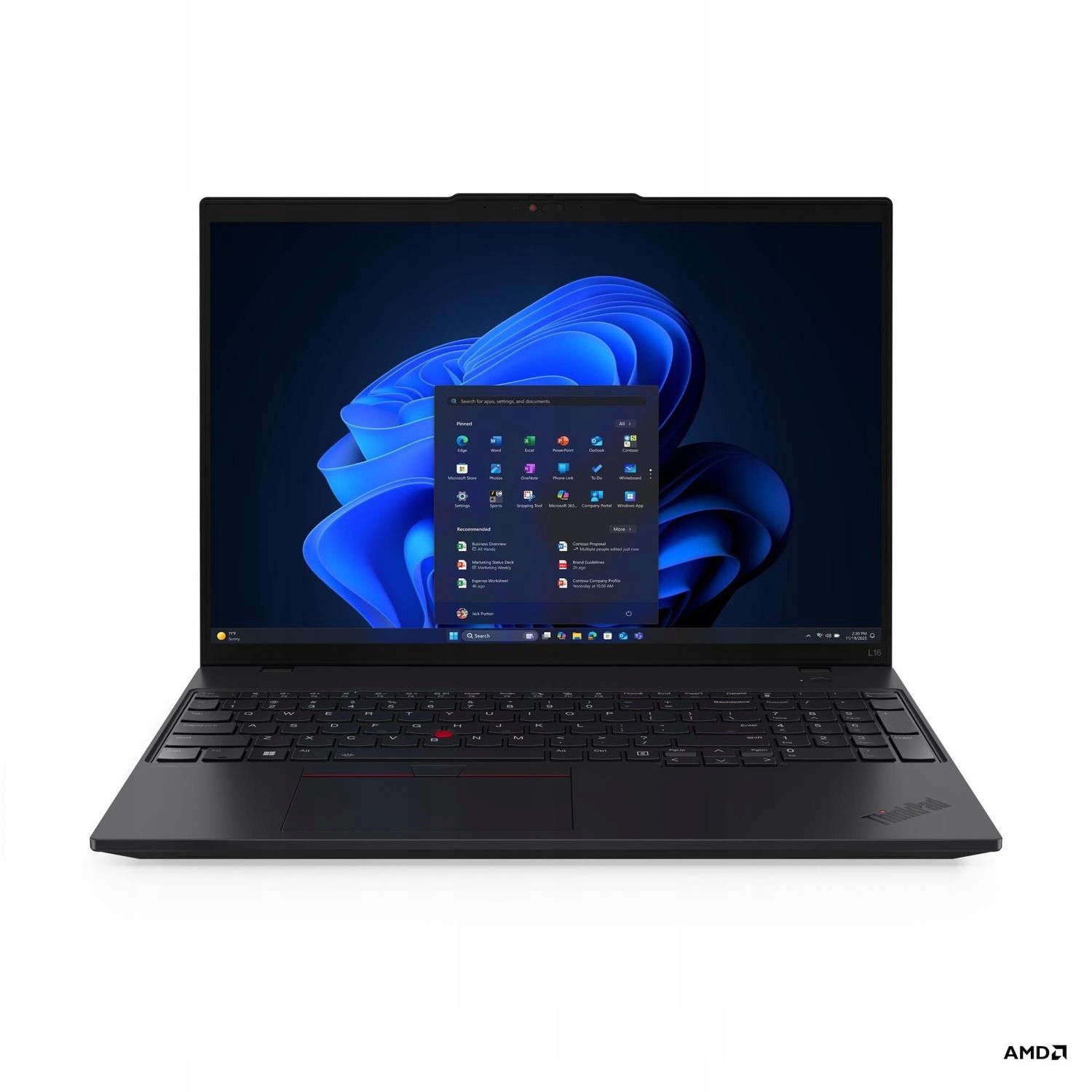 Notebook Lenovo ThinkPad L16 G2 16" Amd Ryzen 5 16 Gb 512 Gb čierny