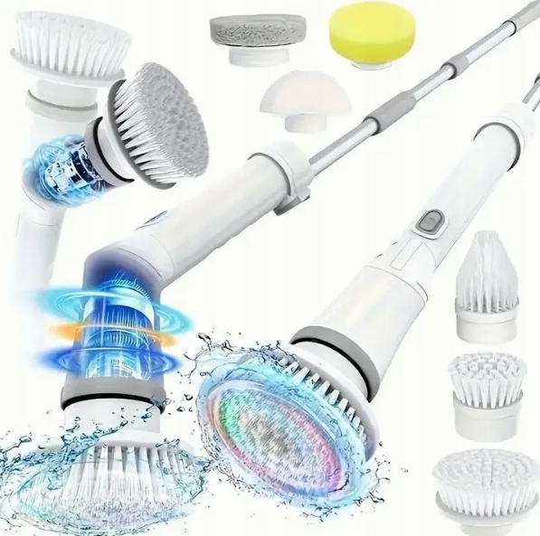 Levně Turbomop 6V1 Bezdrátový Elektrický Rotační Kartáč Pro Úklid