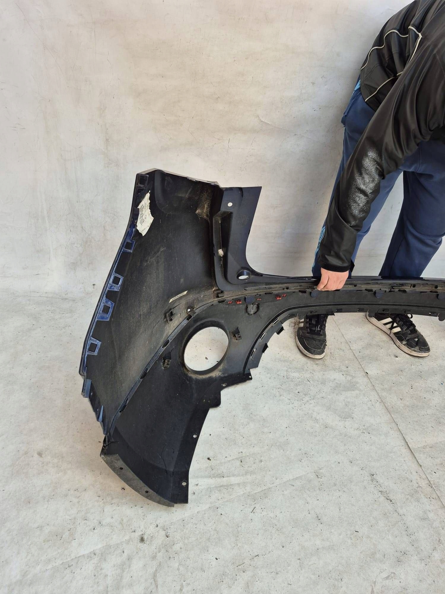 ALFA ROMEO STELVIO 16- bumper rear part rear PDC
