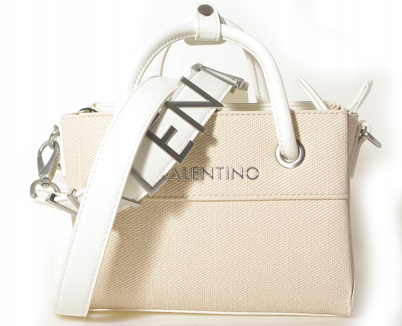 Valentino Alexia Summer kabelka přes rameno nat offwithe borse a mano