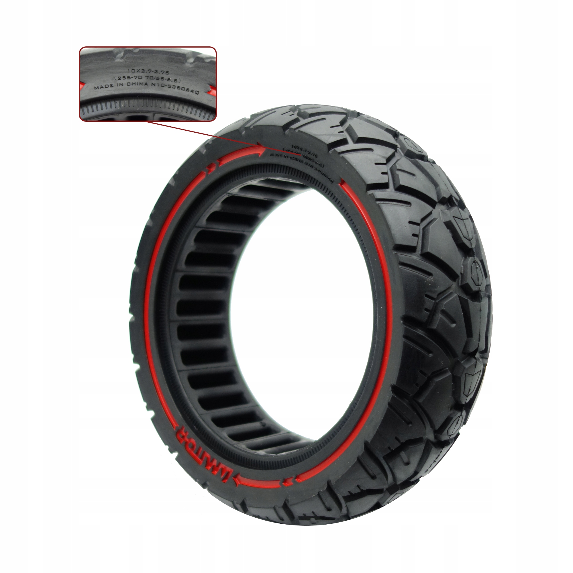 Pneumatika poloplná 10x2.70/2.75 pro Kugoo G2PRO/G-Booster/KuKirin G3