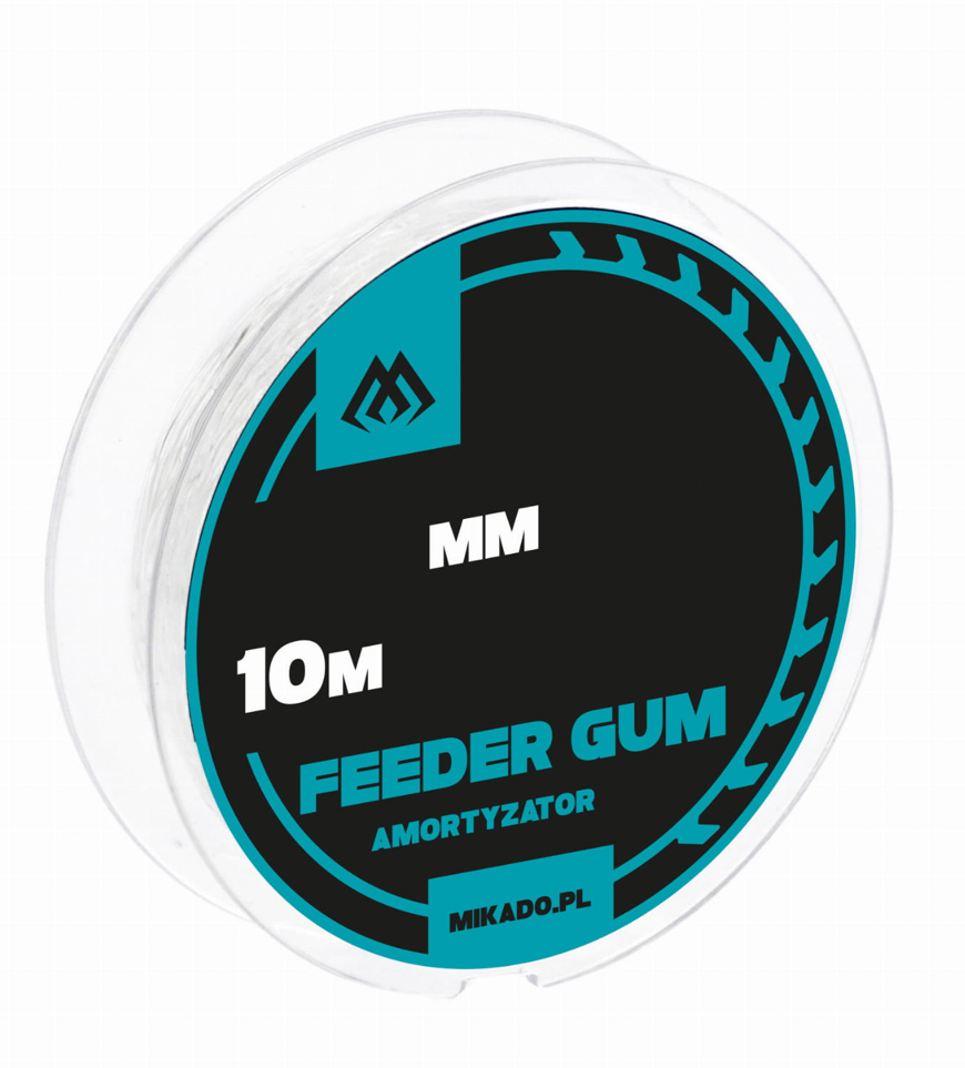 Ochrona do zestawu feeder Mikado Feeder Gum amortyzator 0.80 mm x 10 m