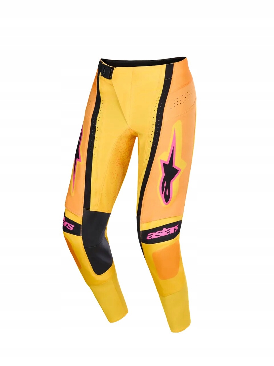 Nohavice Alpinestars Techstar Nomur orange/yellow/pink 38