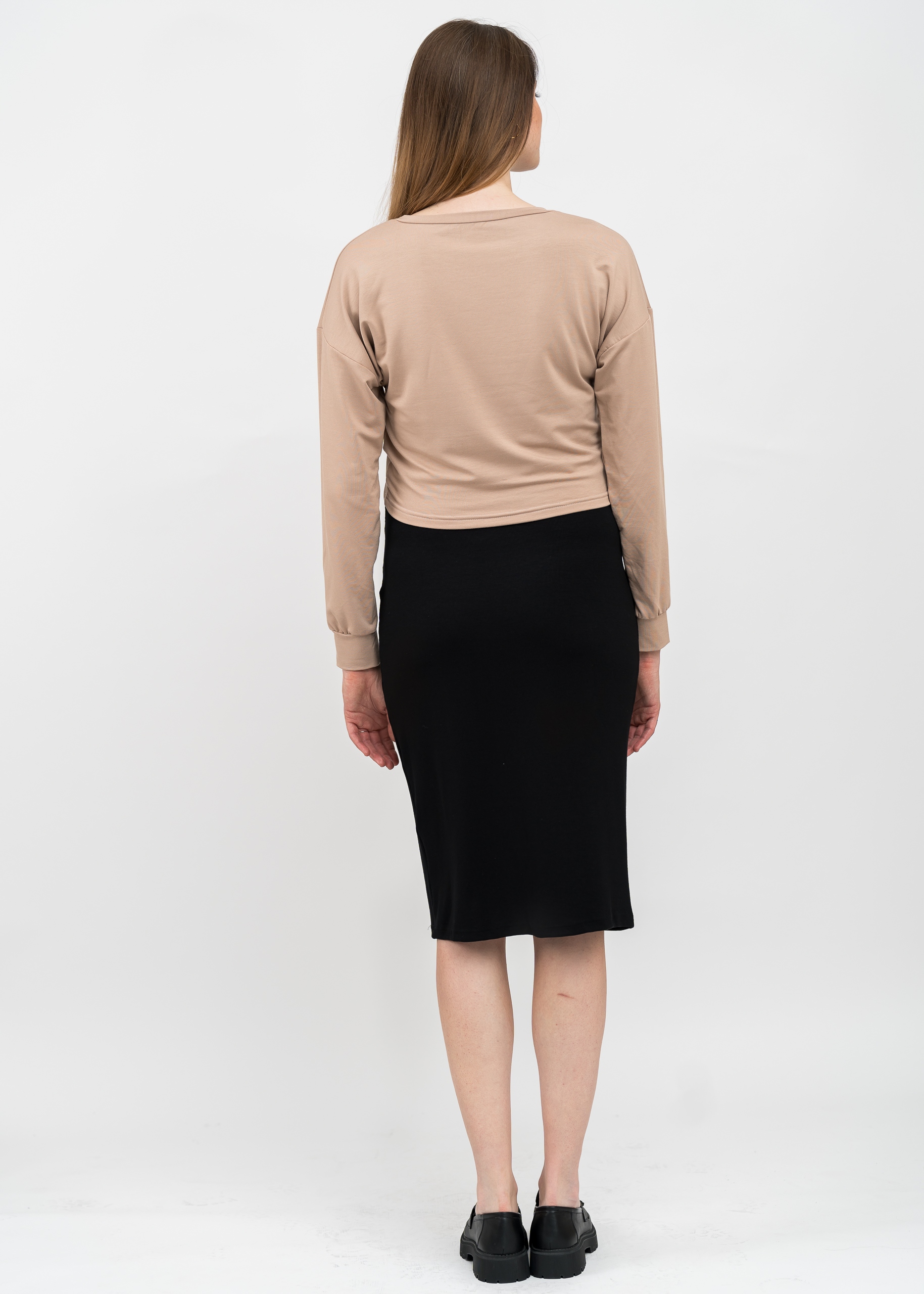 SPÓDNICA CIĄŻOWA TUBA CZARNA XL Rozmiar XL