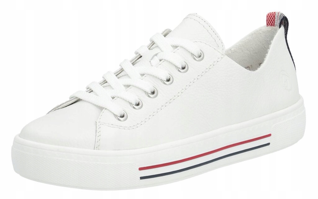 Remonte D0900-80 vel.36 bílé polobotky tenisky Soft Rieker