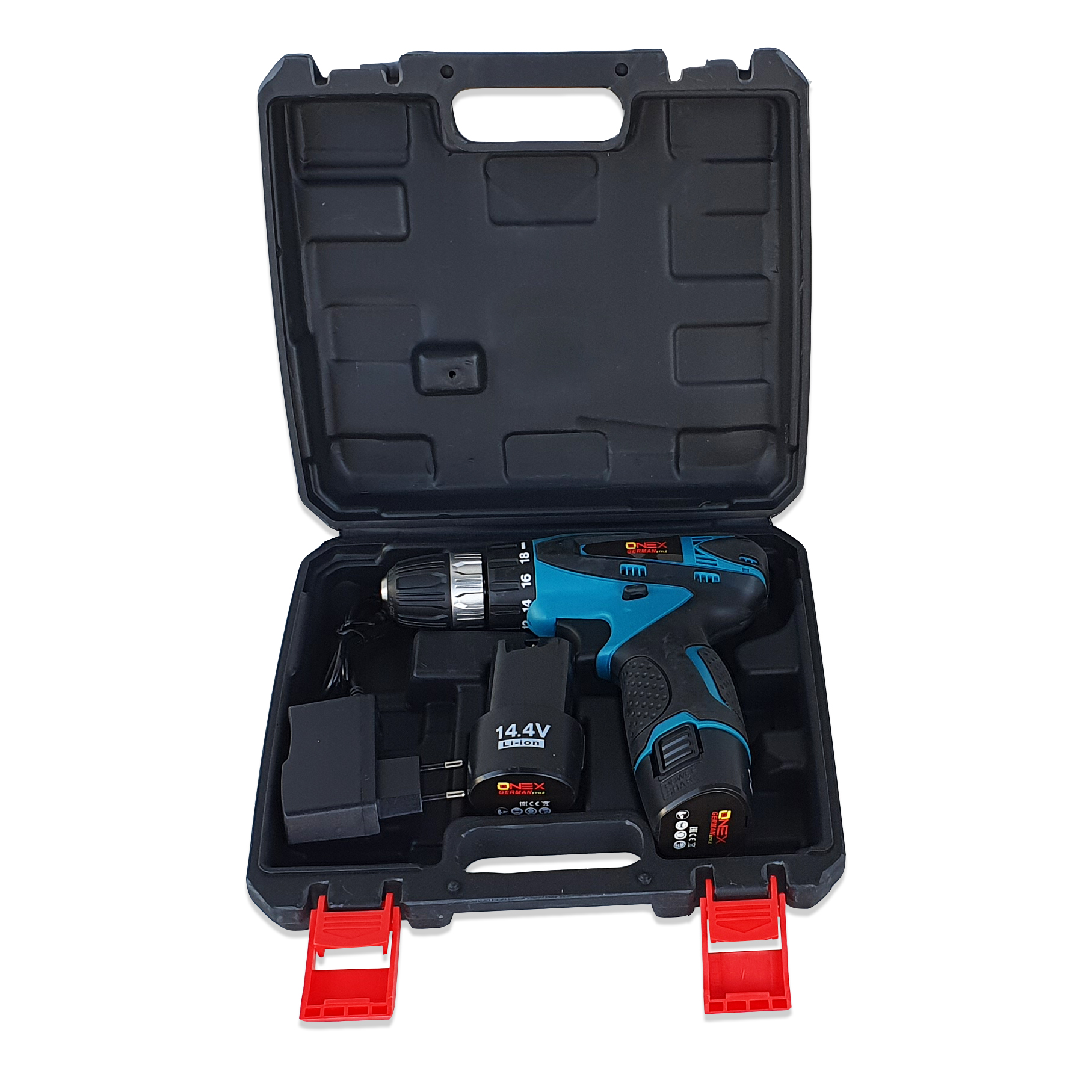 WIERTARKO WKRĘTARKA AKUMULATOROWA 14,4V MOCNA Seria ONEX