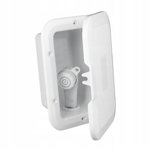 WNĘKA Z PRYSZNICEM 2,5 M - BIAŁA DO ŁODZI/JACHTU