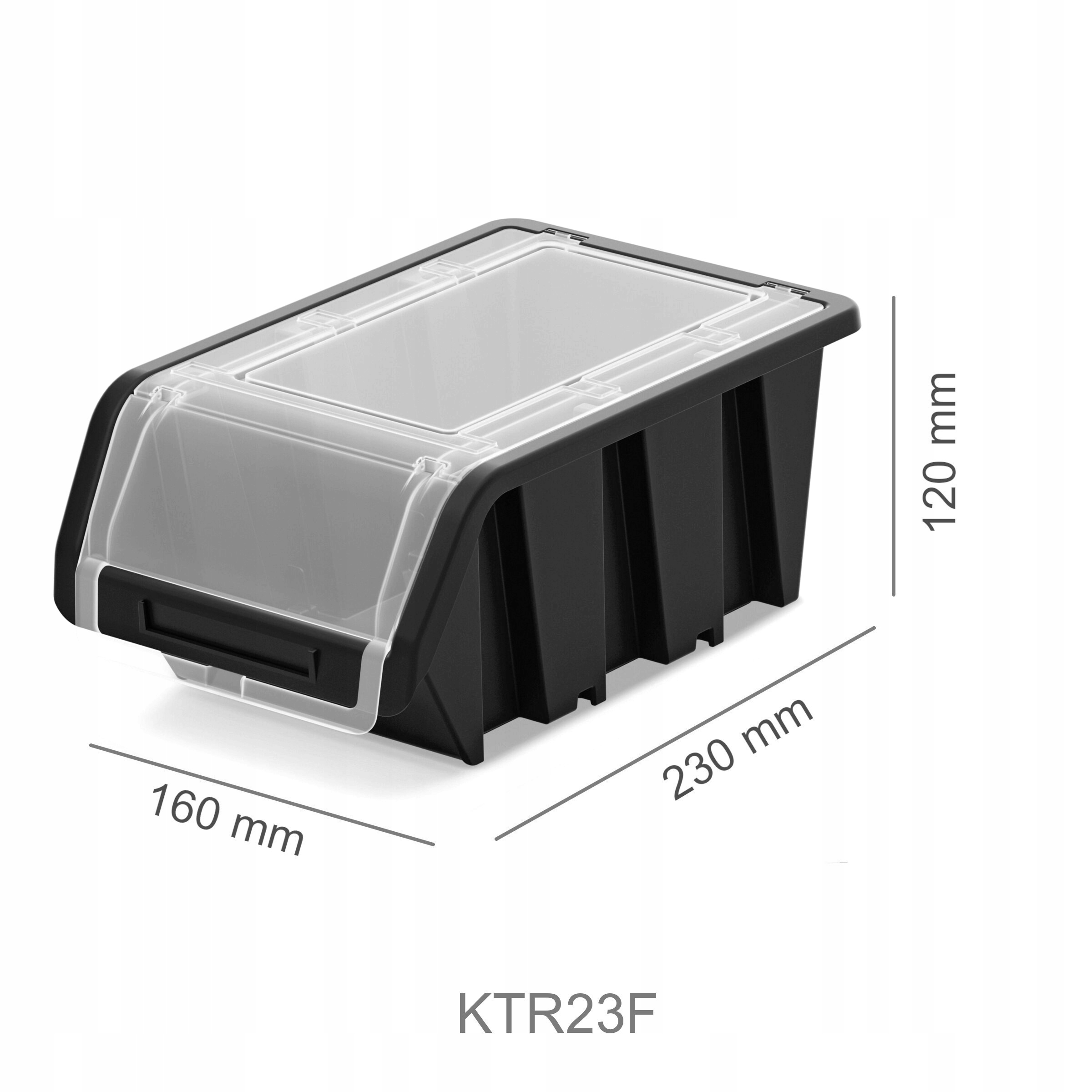 Pojemnik magazynowy kuweta TRUCK PLUS KTR23F Kod producenta KTR23F-S411